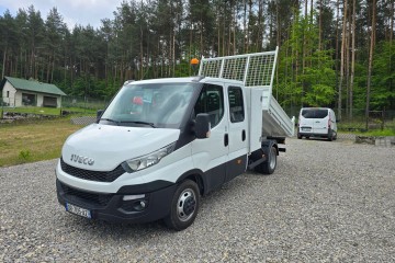 IVECO Daily DOKA brygadówka | 7 miejsc | ELEKTRYCZNY Wywrot | HAK 3,5t