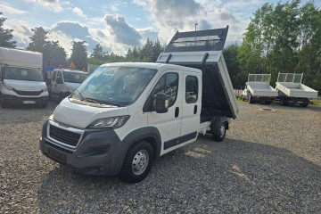 Peugeot Boxer 2.0 BlueHDi 163 KM – Wywrotka, burty aluminiowe,